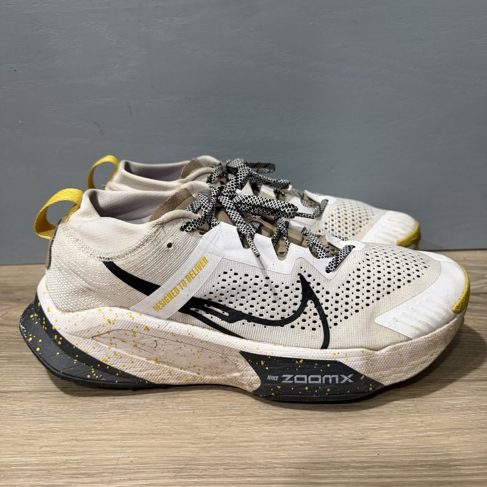 Nike ZoomX Zegama Mid White Vivid Sulfur - DH0623-100 Men’s Size 11